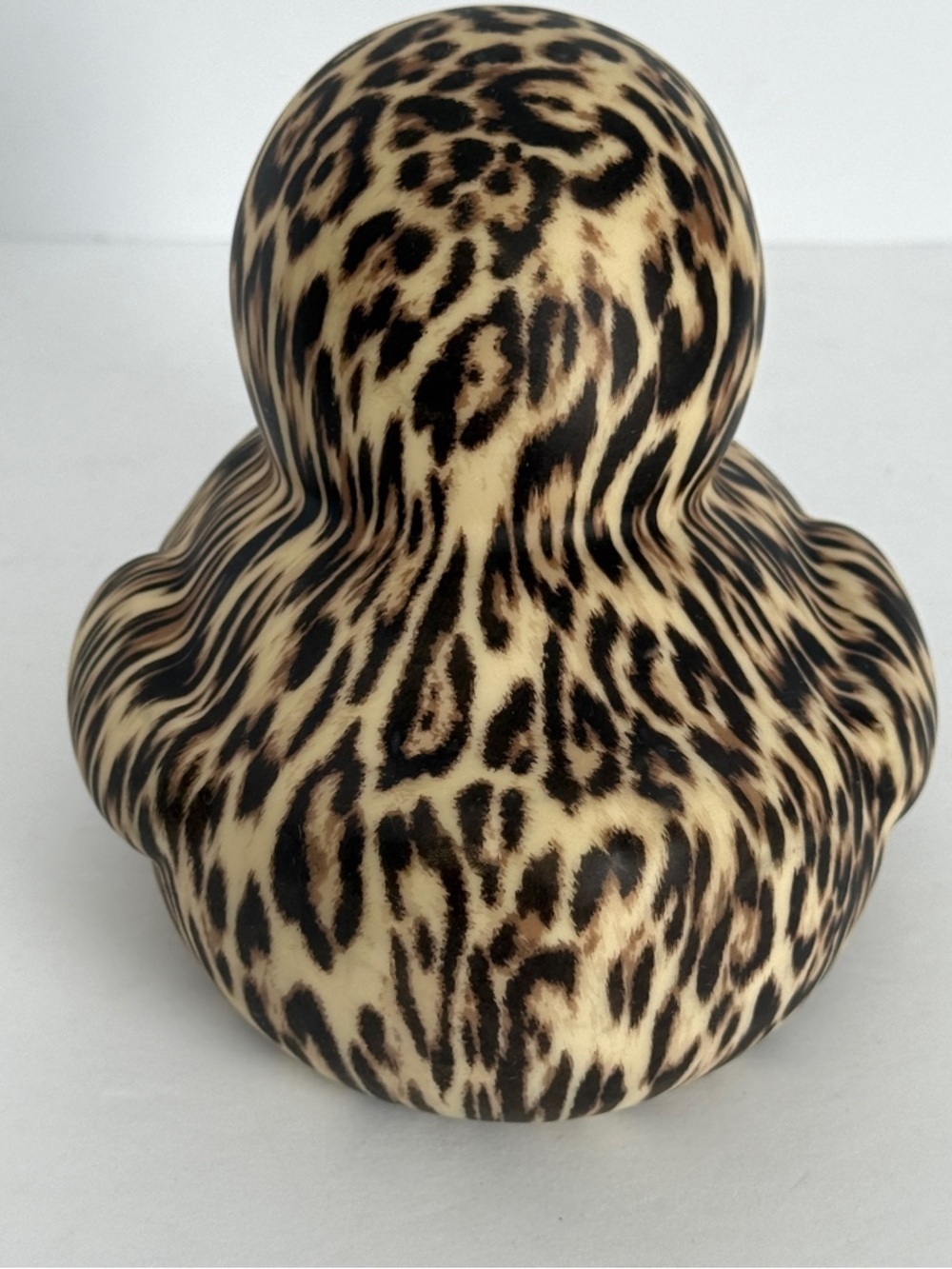 Leopard Rubber Duck Kids Toy - Floats in Water - Picture 4 of 8